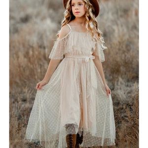 Joyfolie "Lauryl" Dress in sand